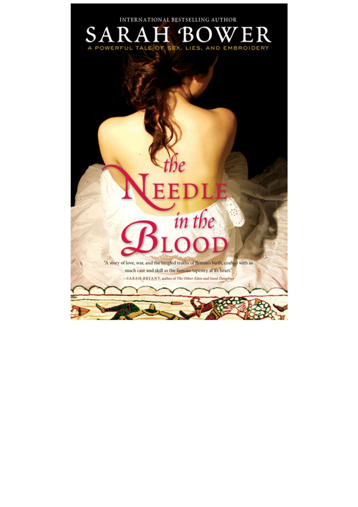 The Needle In The Blood Sarah Bower