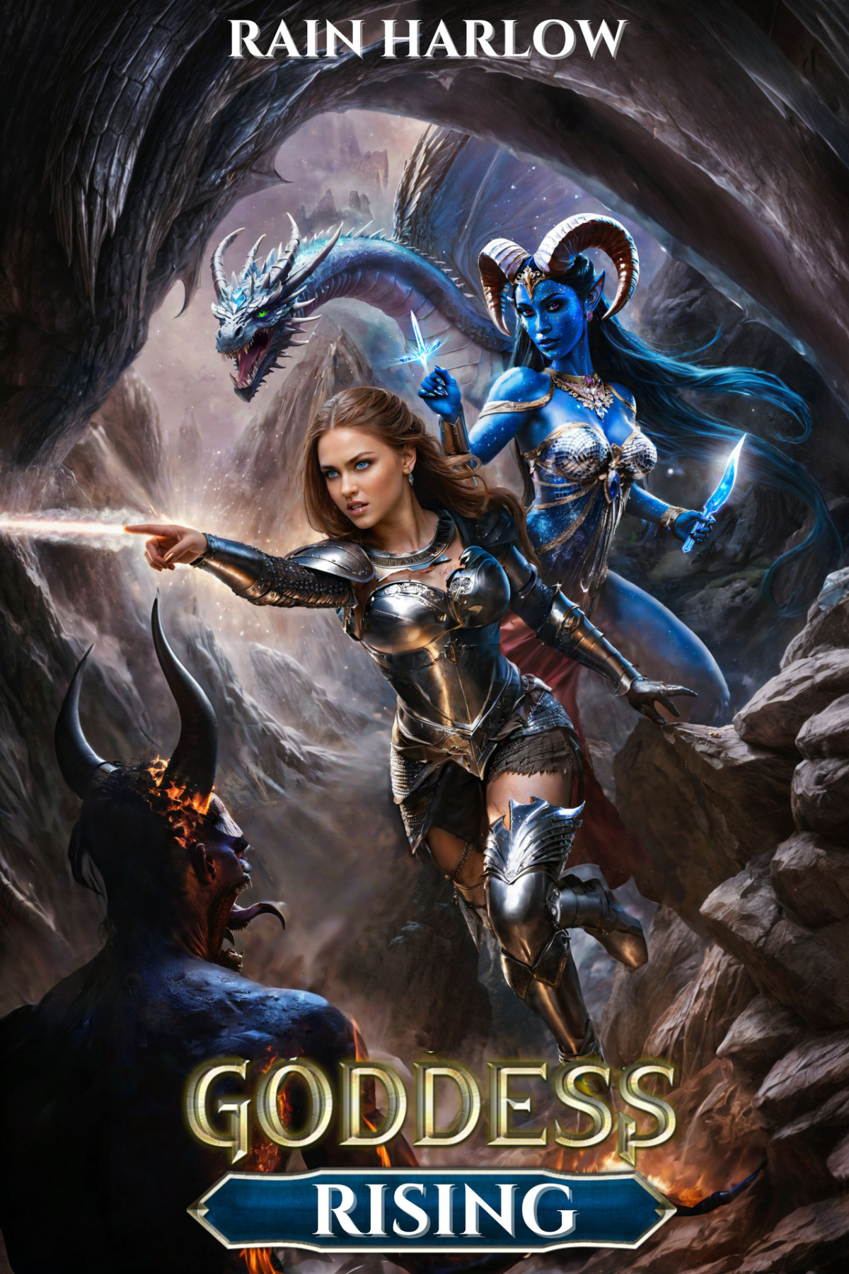 Goddess Rising An Isekai Litrpg Fantasy Rain Harlow Niki Prince