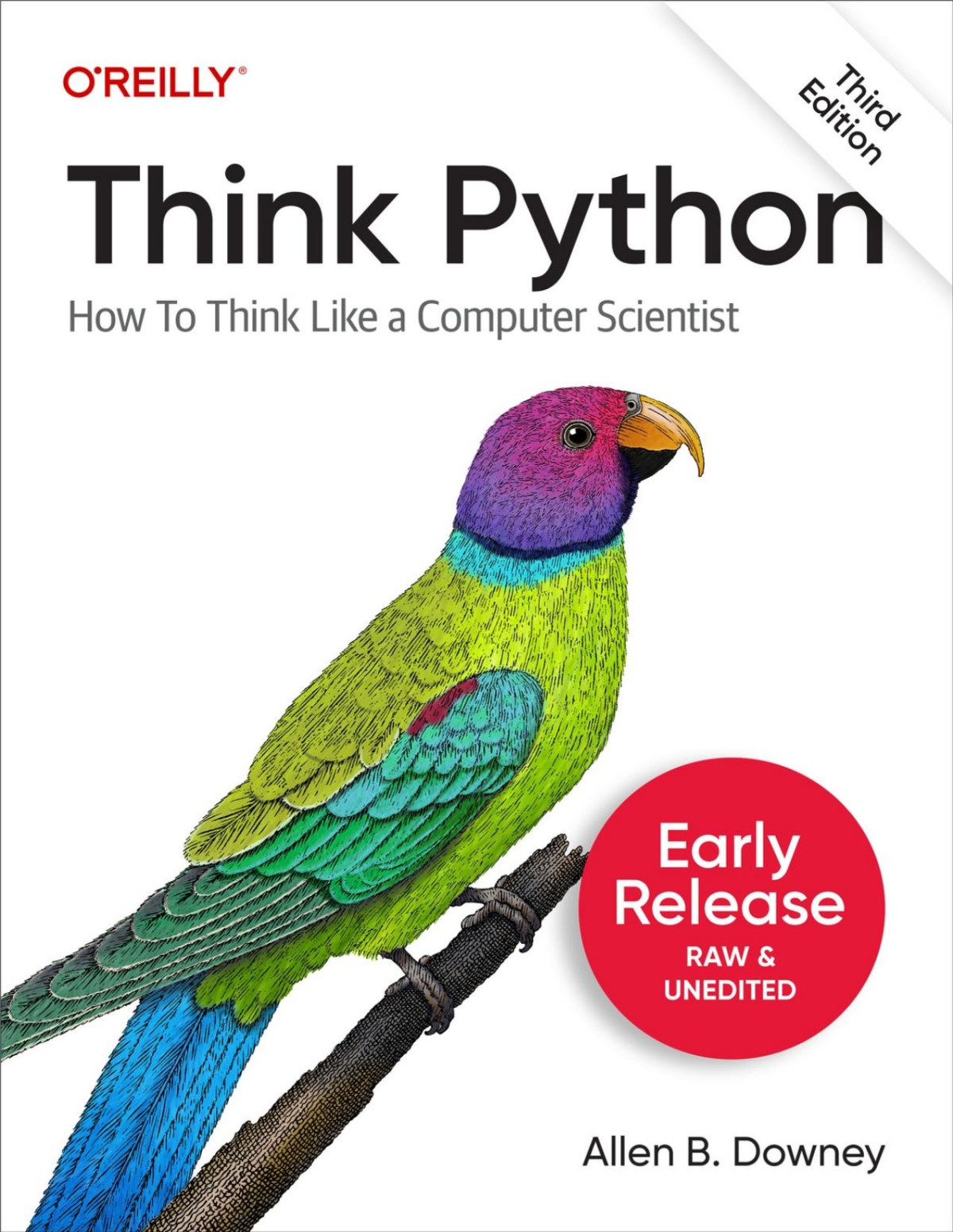 Think Python How To Think Like A Computer Scientist 3rd Edition 3rd Early Release 3rd Edition Allen B Downey