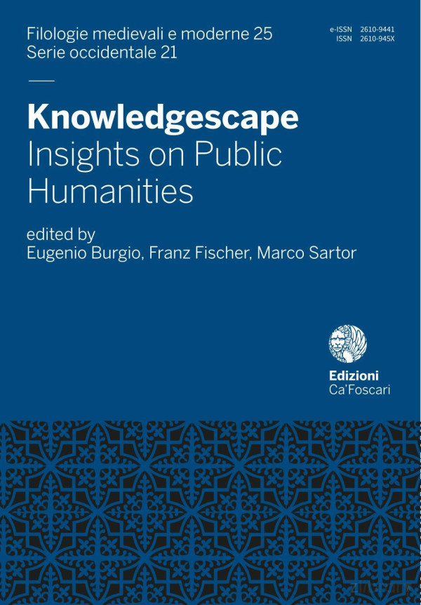 Knowledgescape Insights On Public Humanities 1st Edition Eugenio Burgio