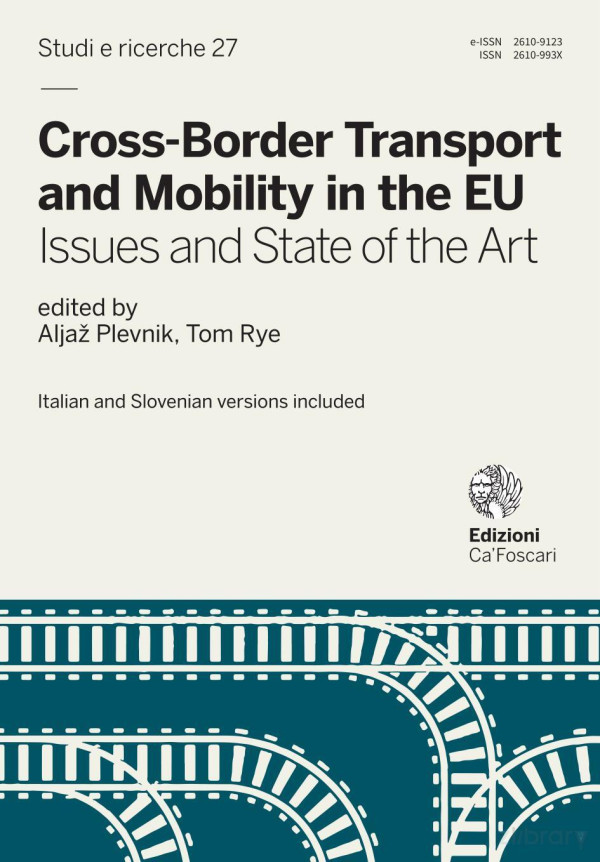 Crossborder Transport And Mobility In The Eu Issues And State Of The Art 1st Edition Alja Plevnik