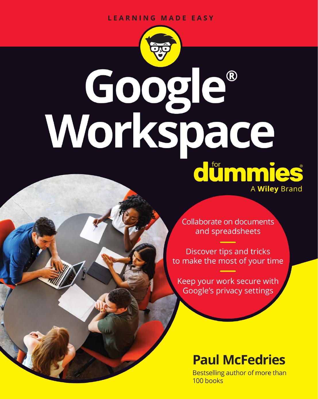 Google Workspace For Dummies Paul Mcfedries