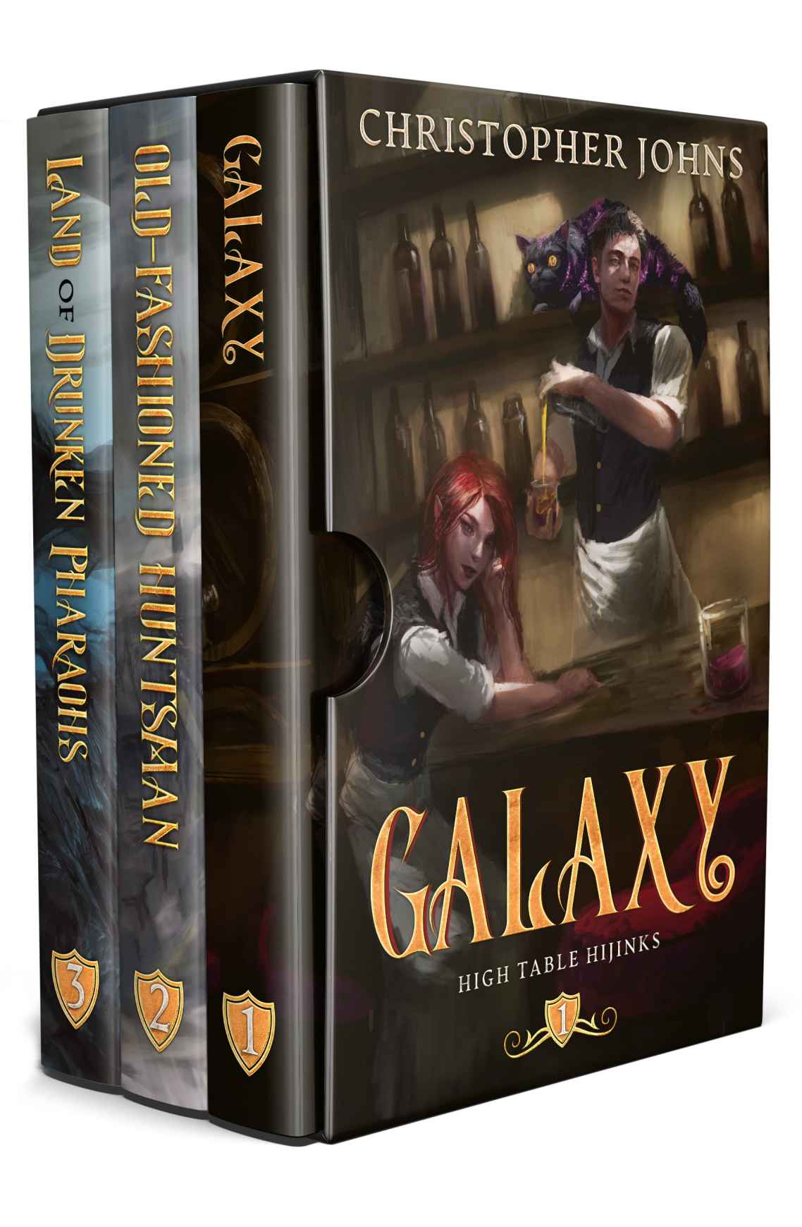 High Table Hijinks Omnibus Books 13 In A Gamelit Urban Fantasy Series Johns