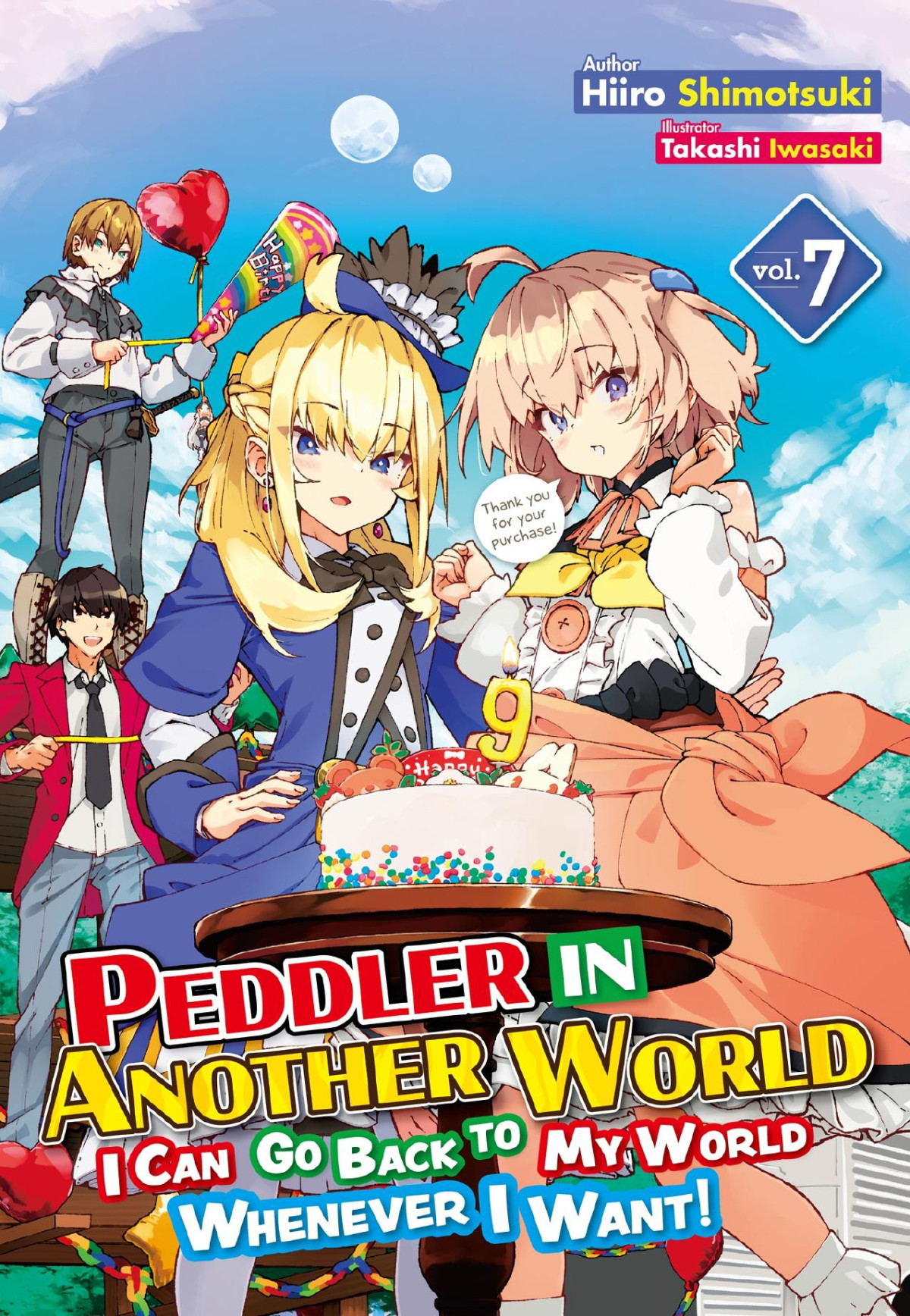 Peddler In Another World I Can Go Back To My World Whenever I Want Hiiro Shimotsuki