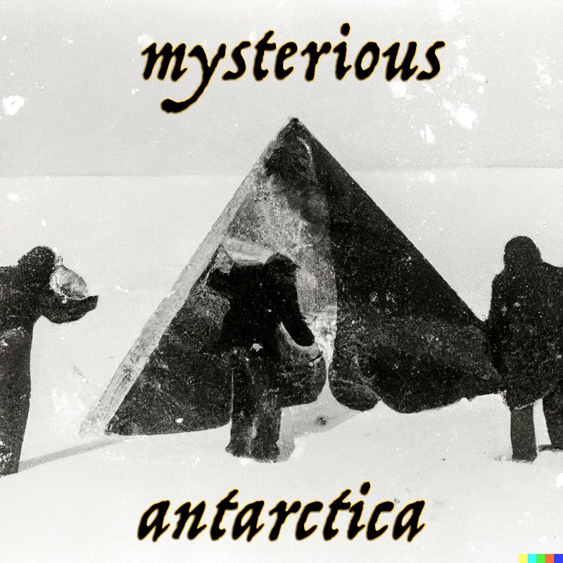 Mysterious Antarctica Tim Bouchet