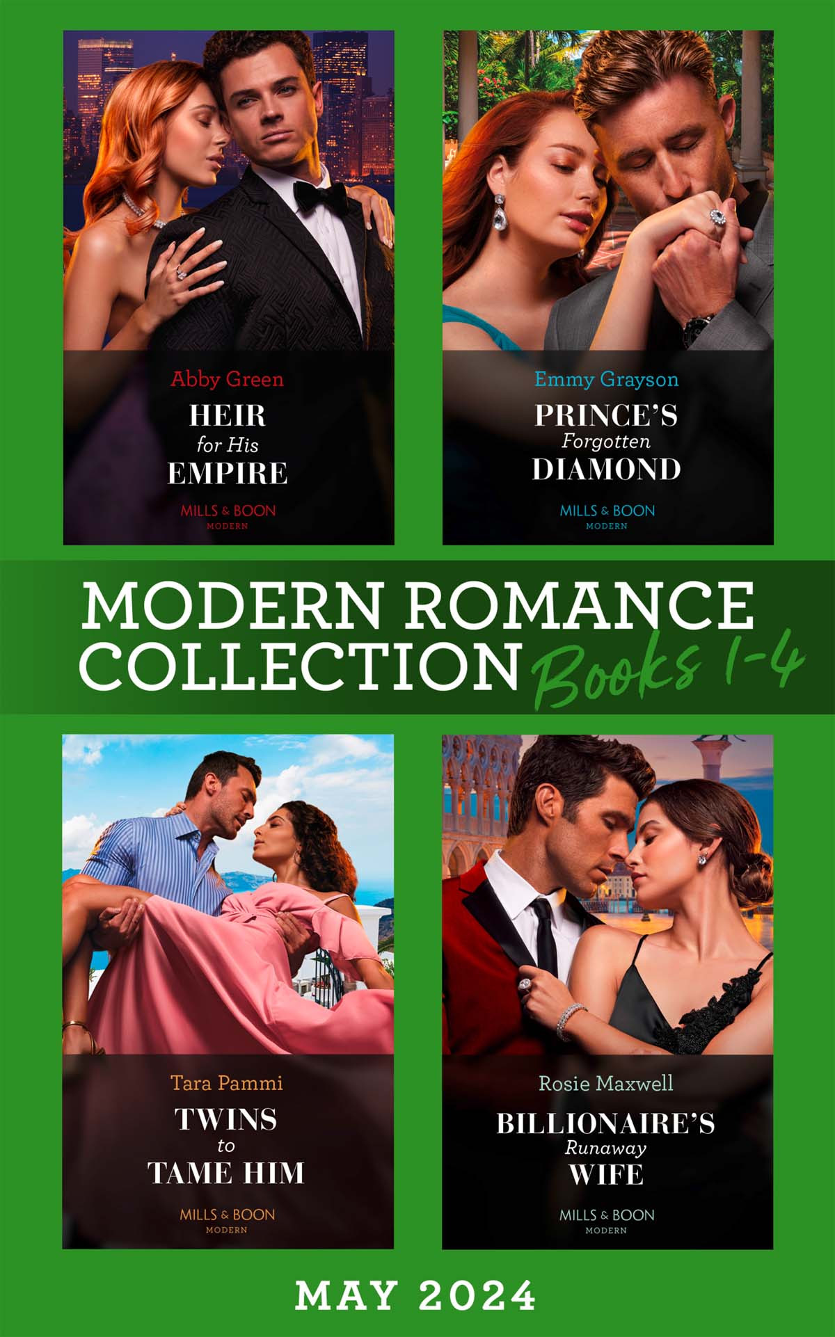 Modern Romance Collection May 2024 Books 14 Abby Green Emmy Grayson Tara Pammi Rosie Maxwell