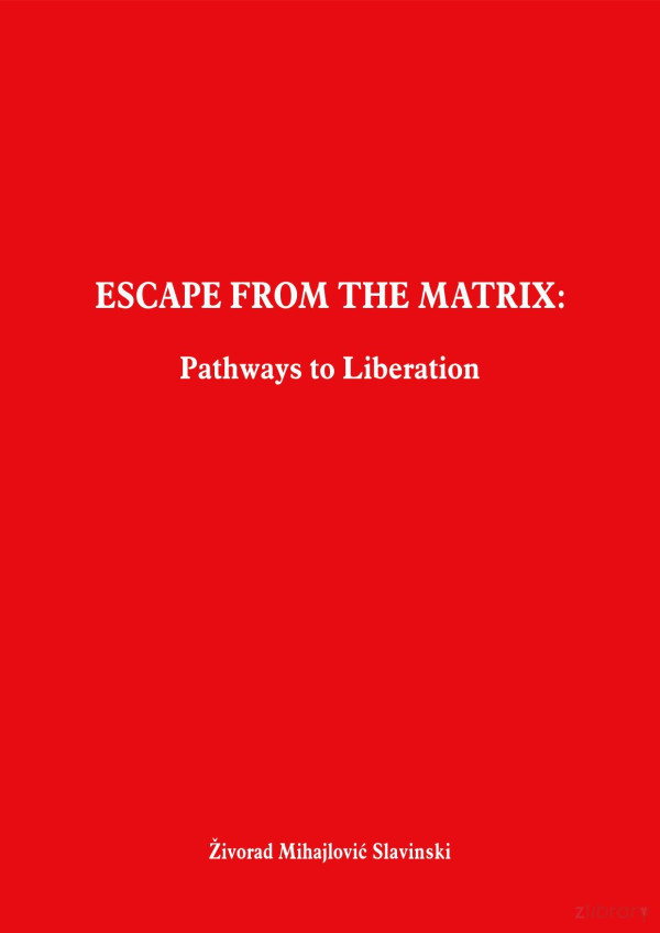 Escape From The Matrix Pathways To Liberation Zivorad Mihajlovic Slavinski