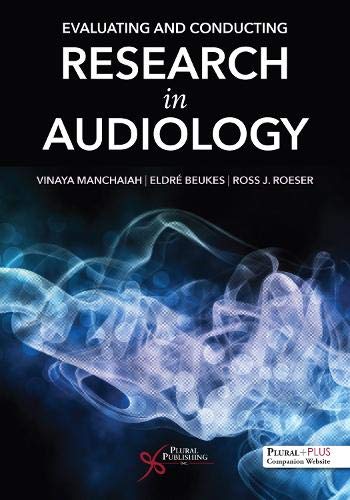 Evaluating And Conducting Research In Audiology 1st Edition Vinaya Manchaiah