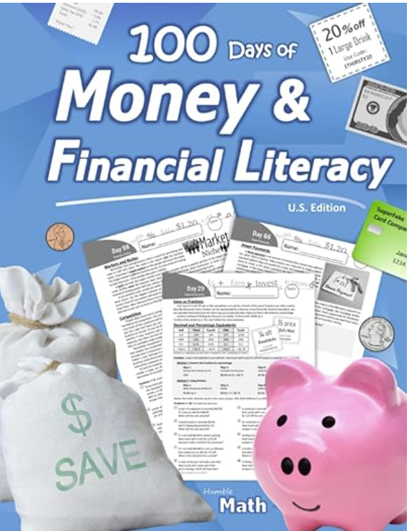 Humble Math Money And Financial Literacy Us Edition Consumer Math Ages 12 Personal Finance For Kids And Young Adults Money Skills For Banking Investing Loans Business Basics Math