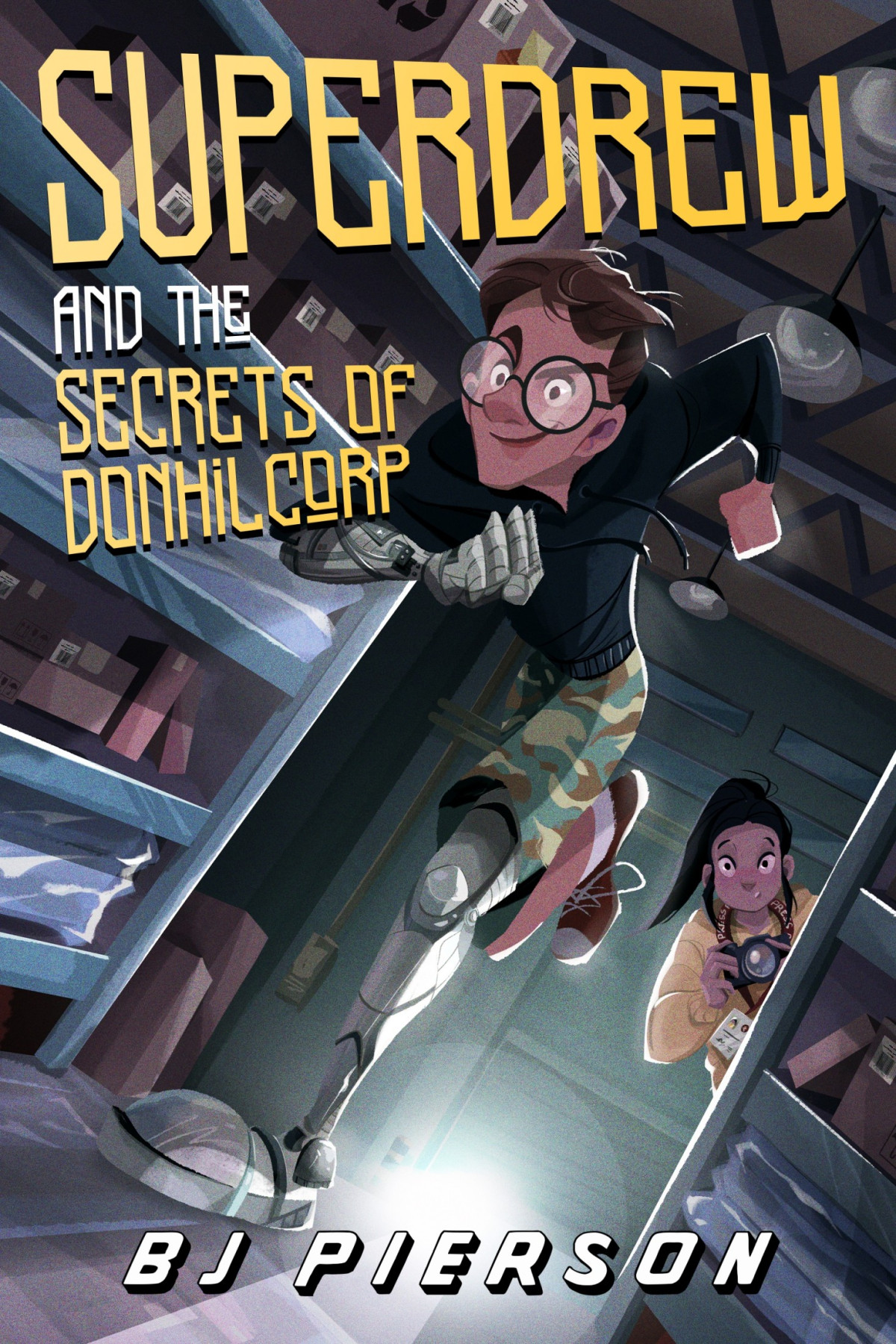 Superdrew And The Secrets Of Donhil Corp Bj Pierson