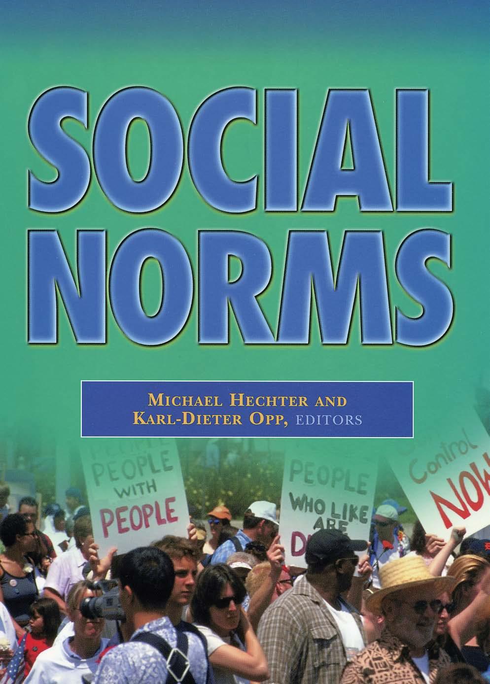 Social Norms Michael Hechter Karldieter Opp