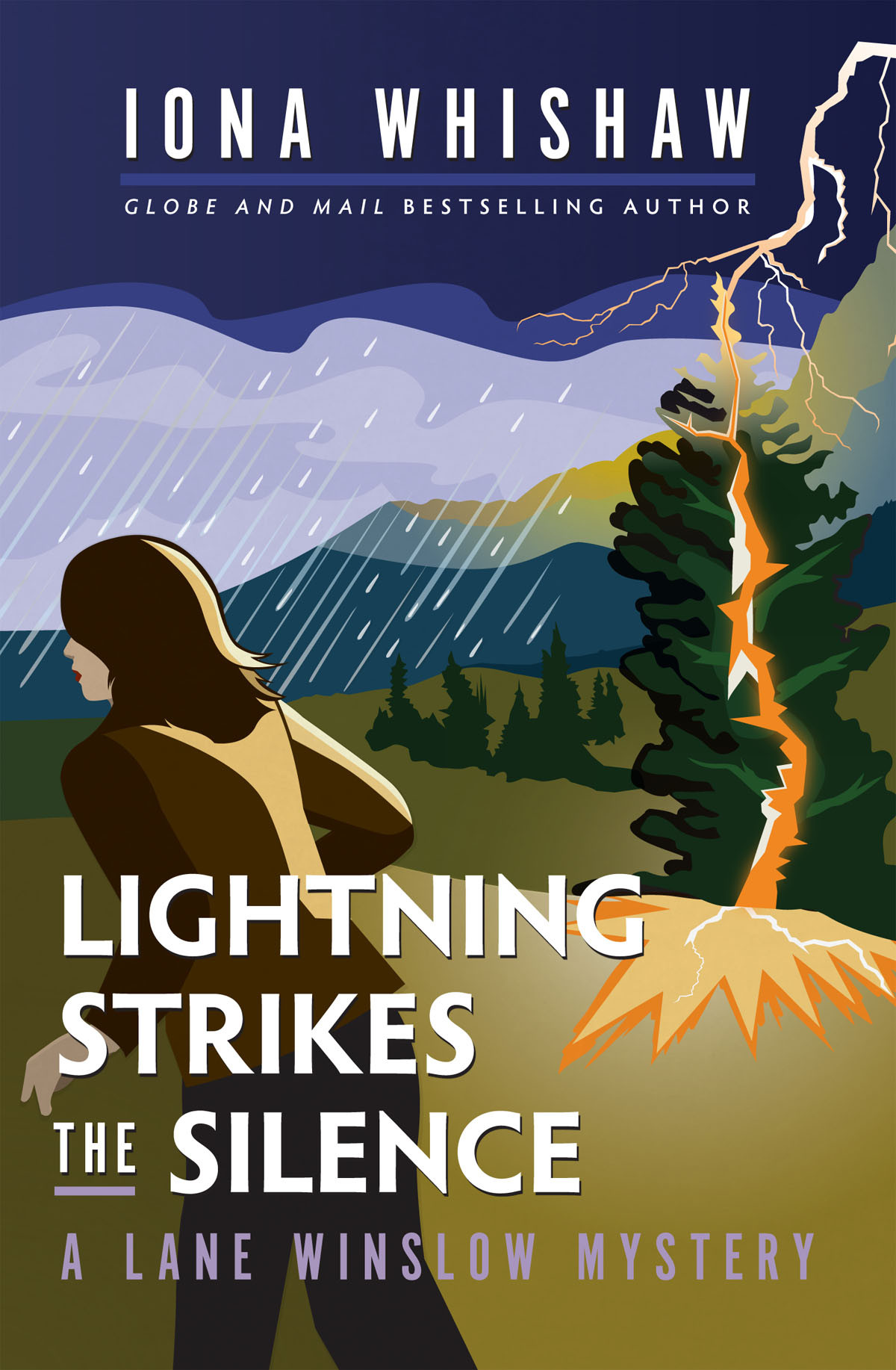 Lightning Strikes The Silence A Lane Winslow Mystery Iona Whishaw