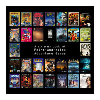 A Wikipedia Look At Pointandclick Adventure Games Daddarulekonge
