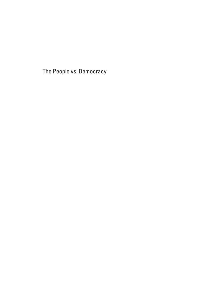 The People Vs Democracy Why Our Freedom Is In Danger And How To Save It Yascha Mounk