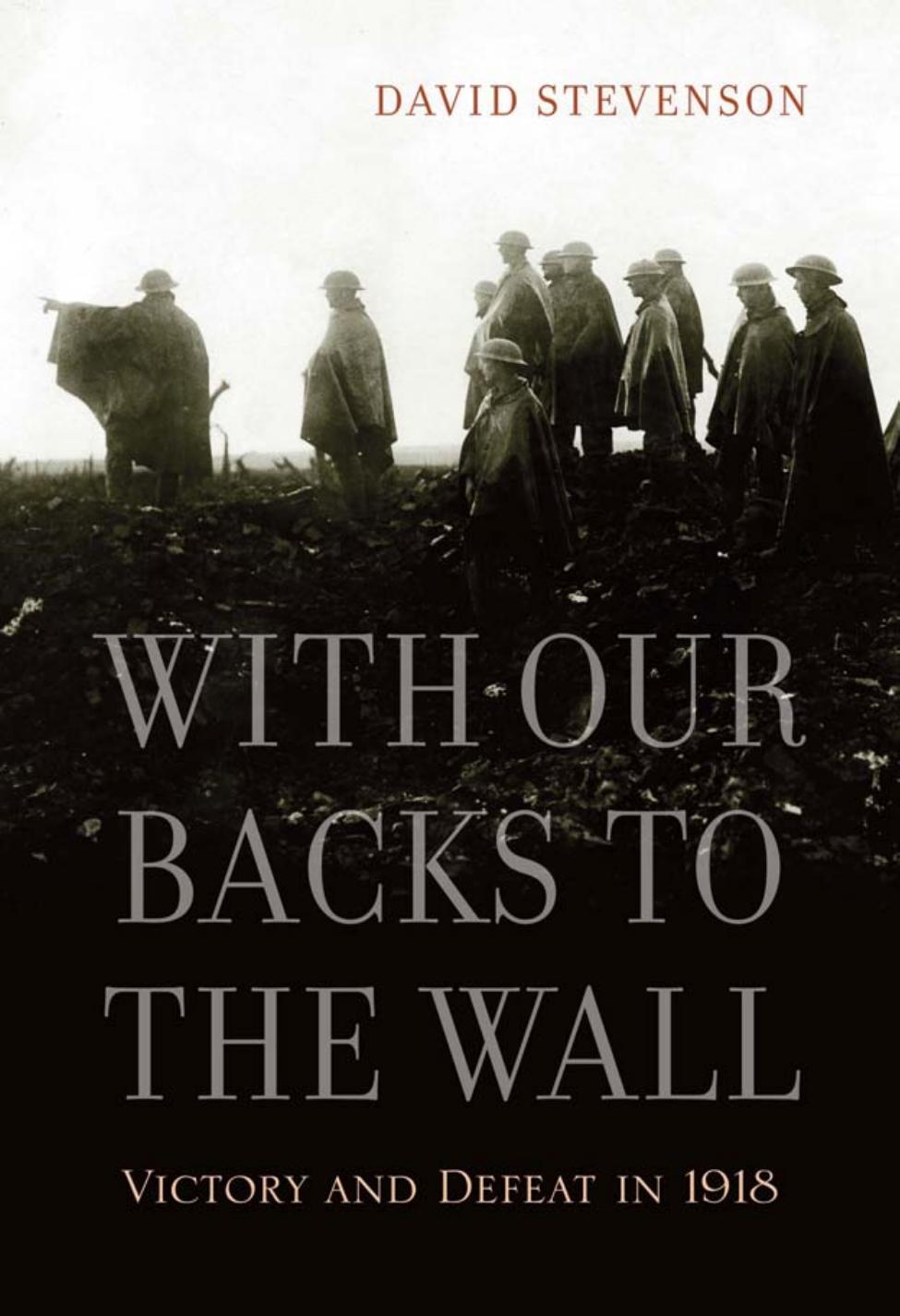 With Our Backs To The Wall David Stevenson
