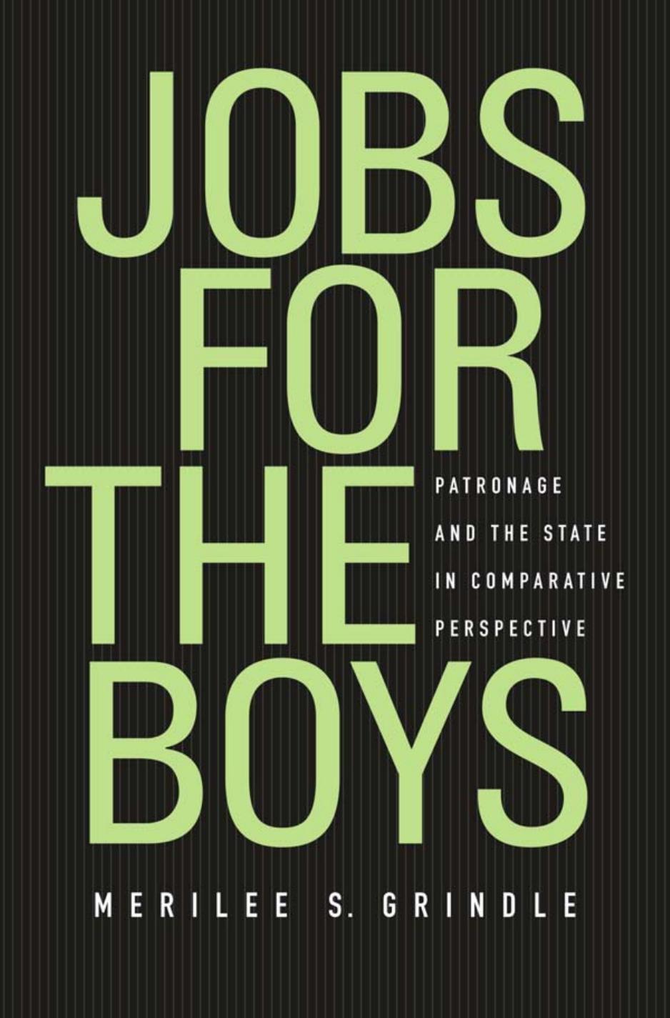 Jobs For The Boys Merilee S Grindle