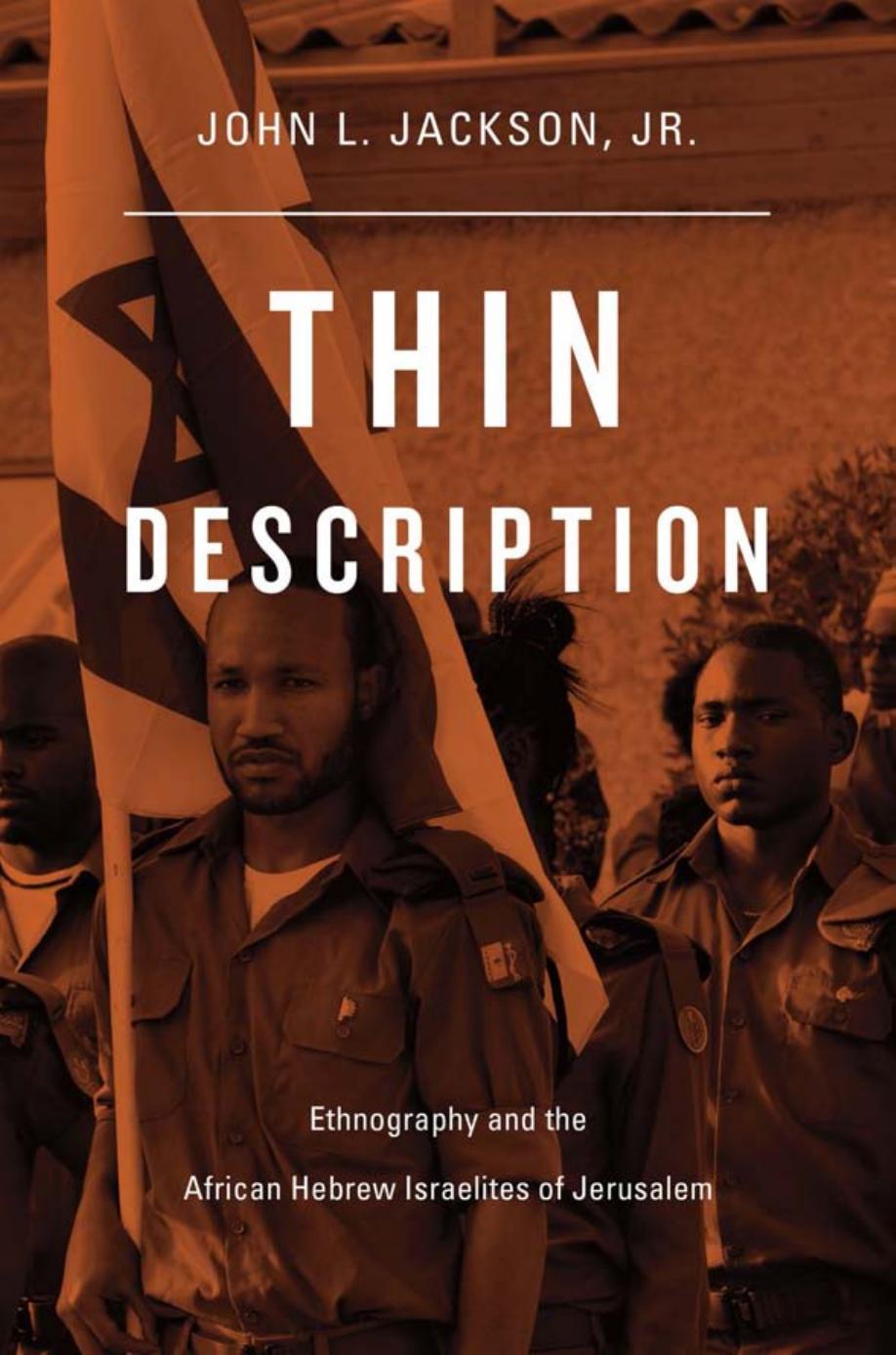 Thin Description John L Jackson Jr
