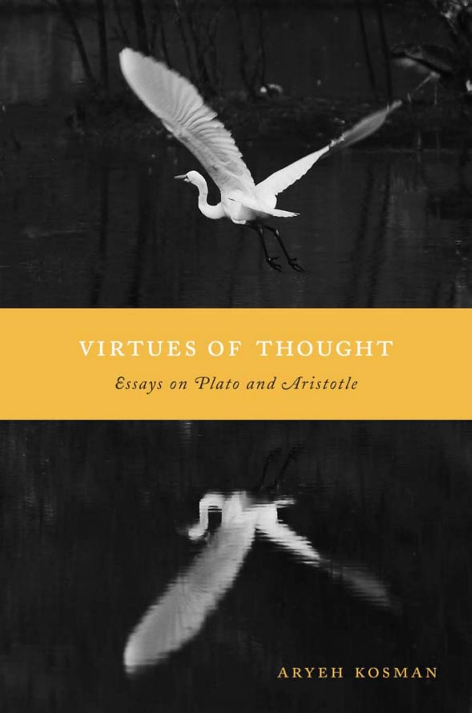Virtues Of Thought Aryeh Kosman