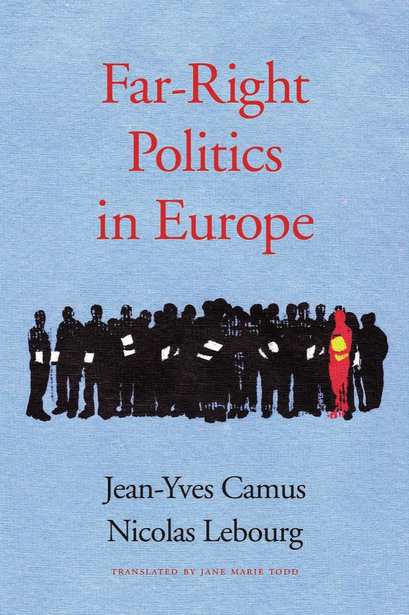 Farright Politics In Europe Jeanyves Camus Nicolas Lebourg Jane Marie Todd