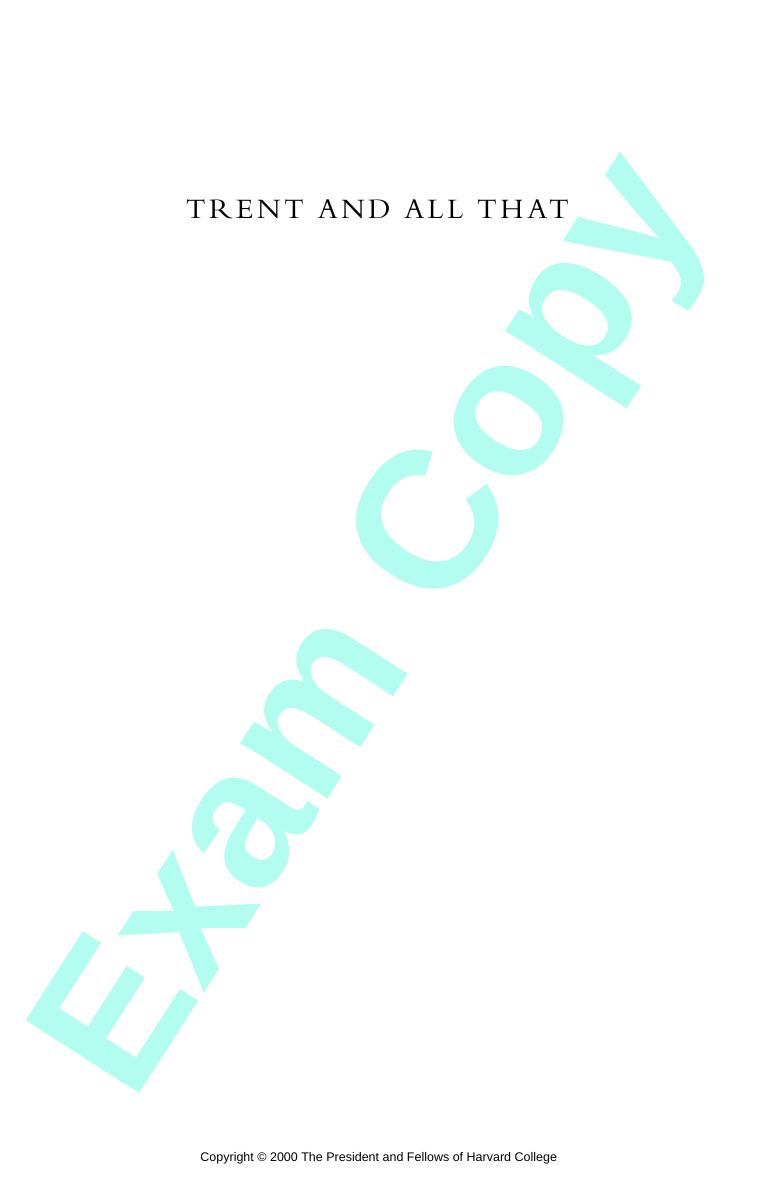 Trent And All That Renaming Catholicism In The Early Modern Era John W Omalley