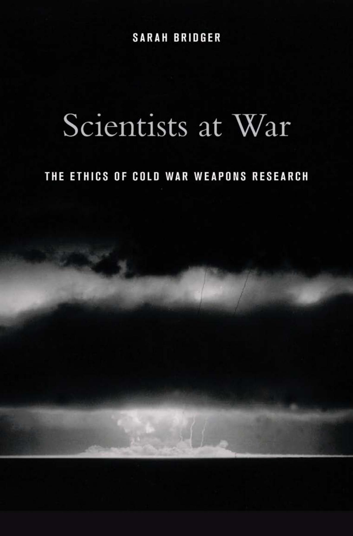 Scientists At War Sarah Bridger