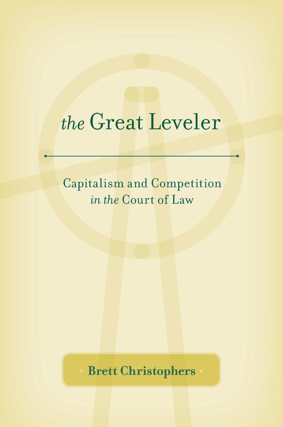 The Great Leveler Brett Christophers