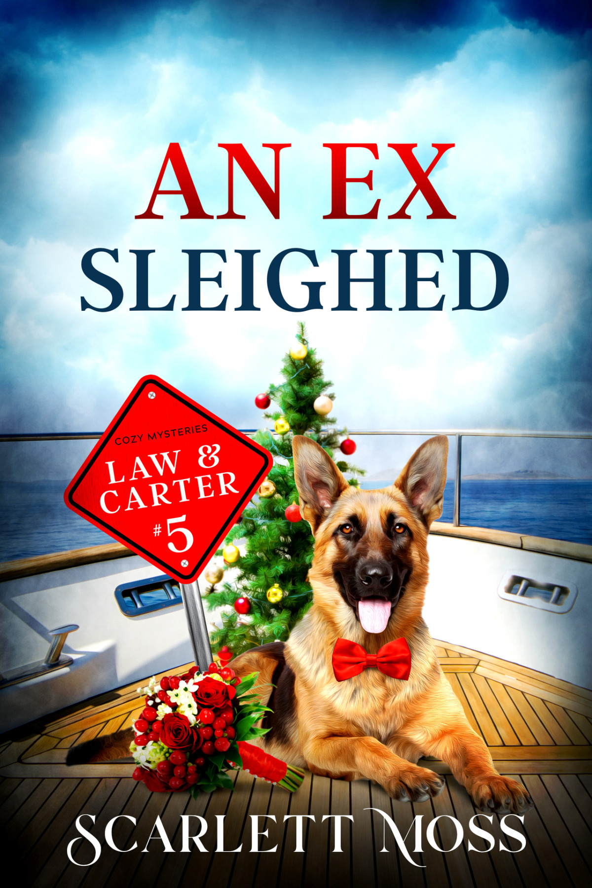 An Ex Sleighed A Yurts And Yachts Cozy Mystery Law Carter Cozy Mysteries Book 5 Moss