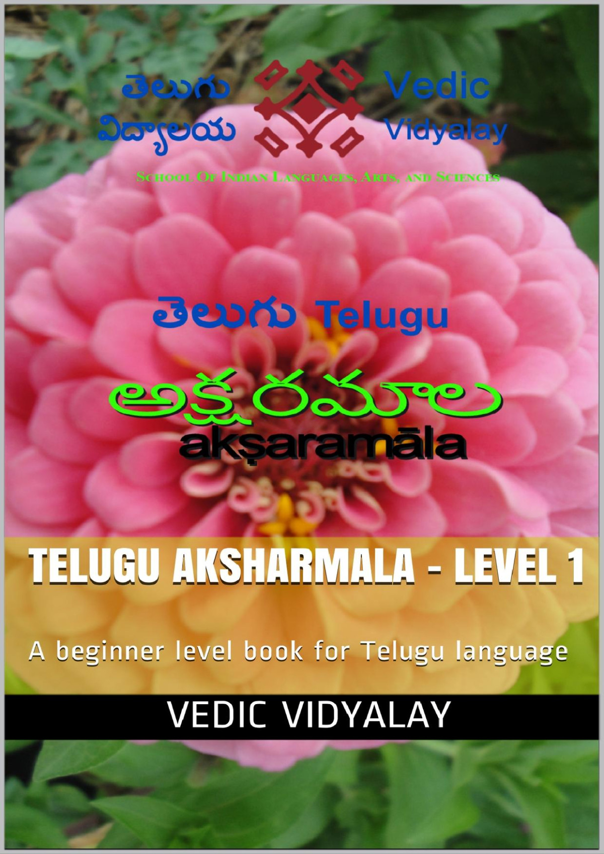 Telugu Aksharmala Level 1 A Beginner Level Book For Telugu Language Rachabattuni