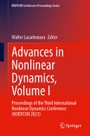 Advances In Nonlinear Dynamics Volume I Walter Lacarbonara
