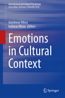 Emotions In Cultural Context Girishwar Misra Indiwar Misra