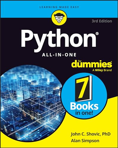 Python Allinone For Dummies 3rd Edition 3rd Edition John C Shovic