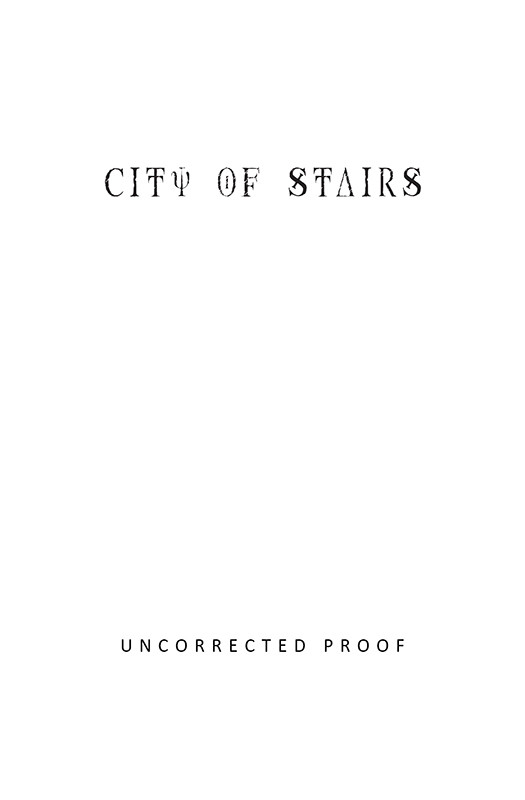 City Of Stairs Robert Jackson Bennett