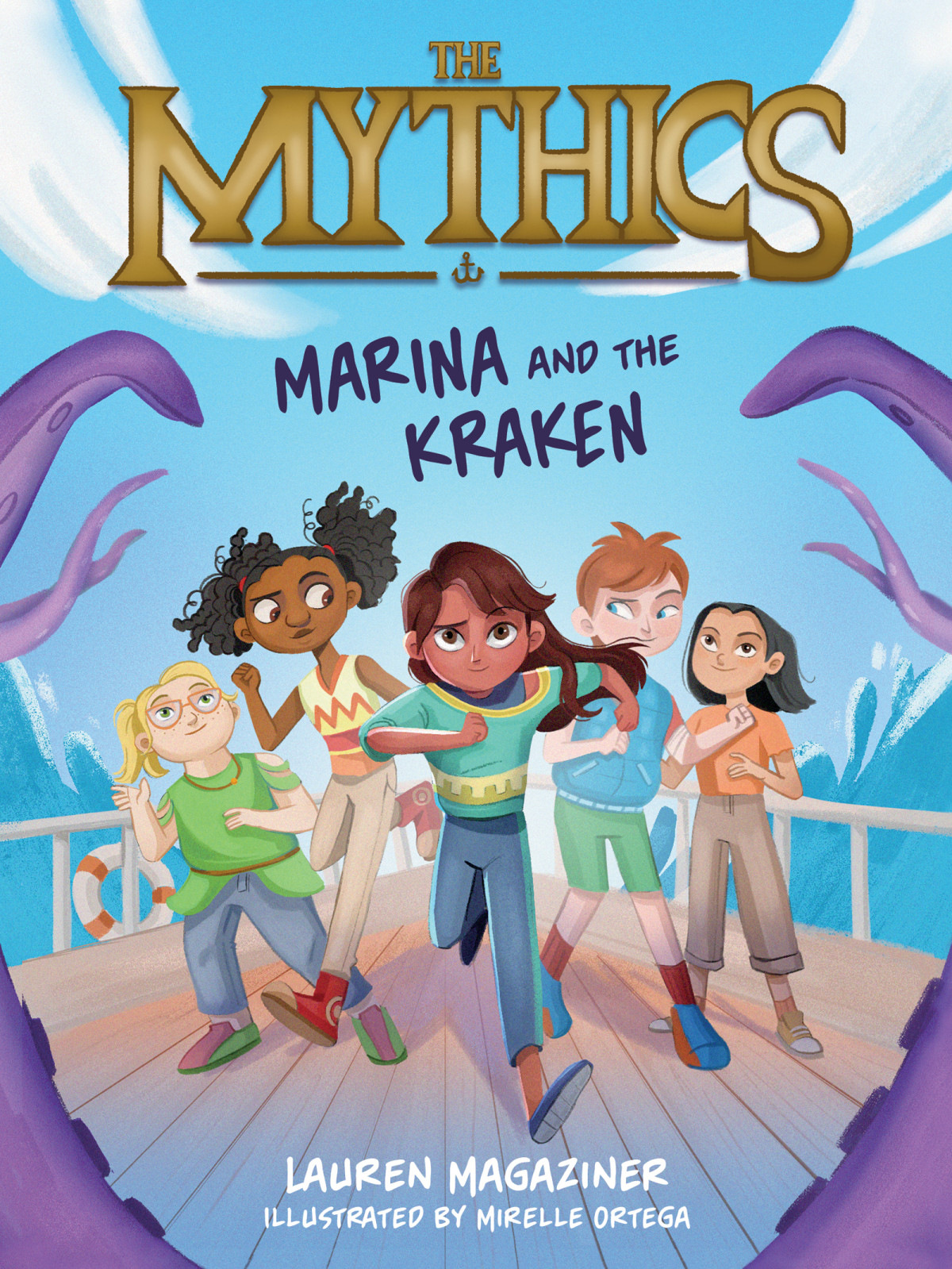 The Mythics 1 Marina And The Kraken Lauren Magaziner