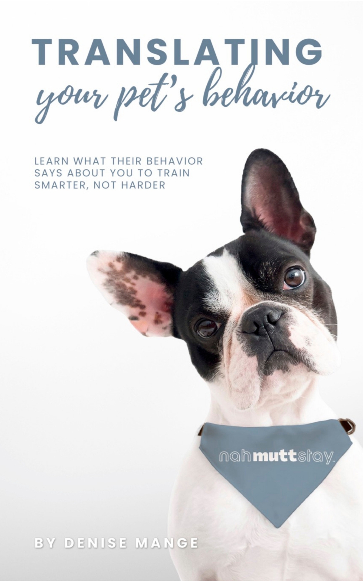Translating Your Pets Behavior A Mindful Approach To Dog Training Pet Prana Series Book 1 Denise Mange