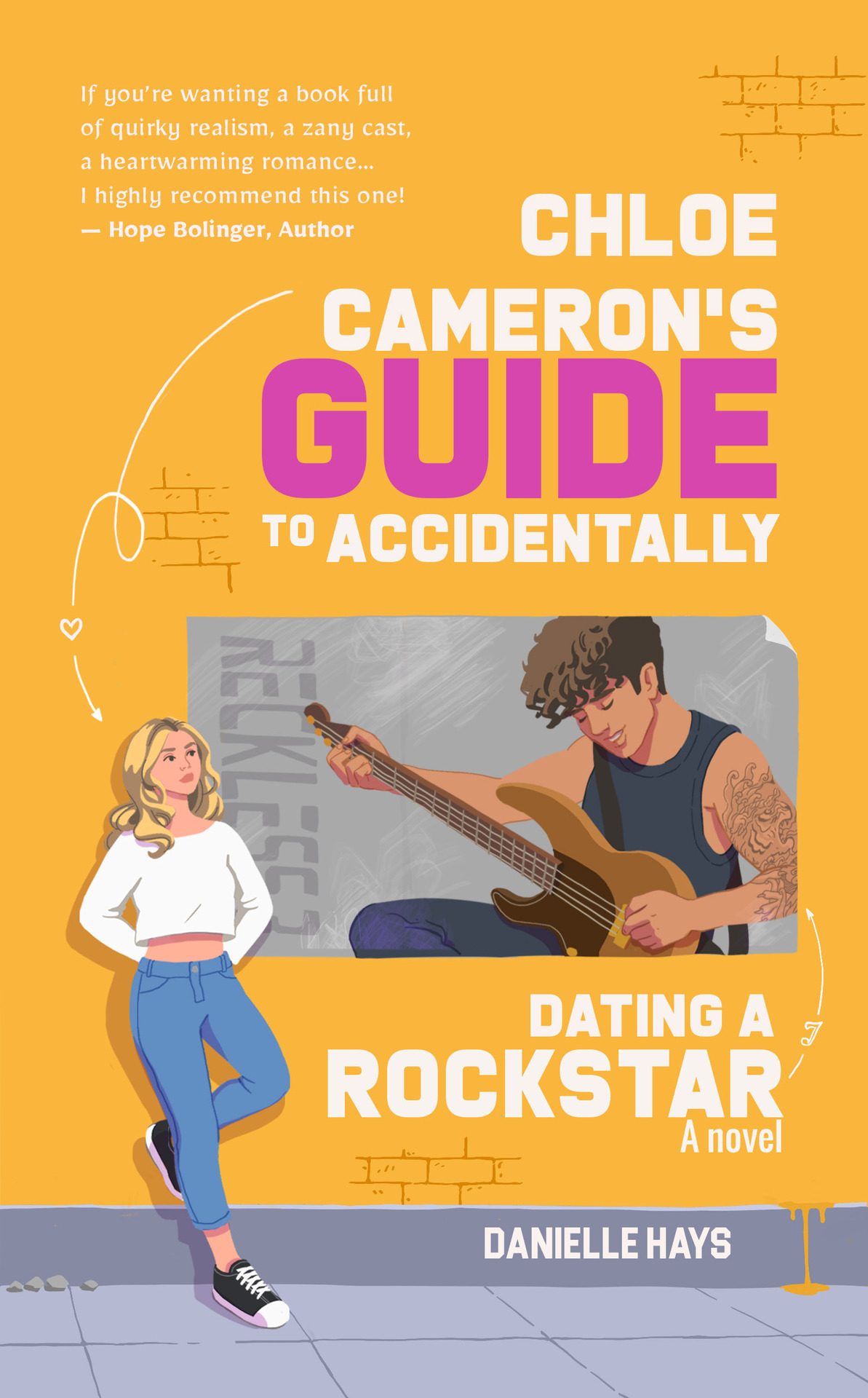 Chloe Camerons Guide To Accidentally Dating A Rockstar A Novel Danielle Hays