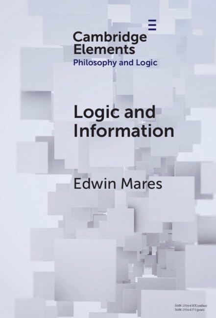 Logic And Information Edwin Mares