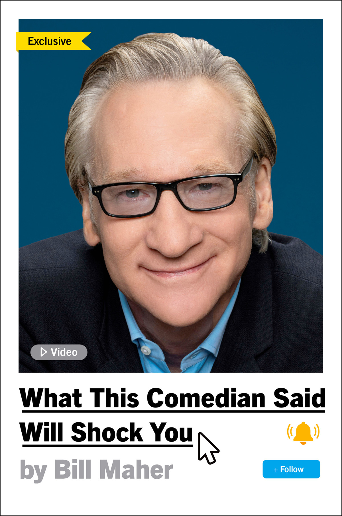 What This Comedian Said Will Shock You Bill Maher