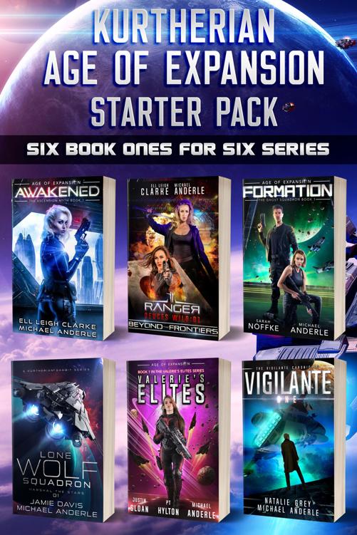 Kurtherian Age Of Expansion Starter Pack Ell Leigh Clarke Sarah Noffke Jamie Davis Justin Sloan Pt Hylton Natalie Grey Michael Anderle