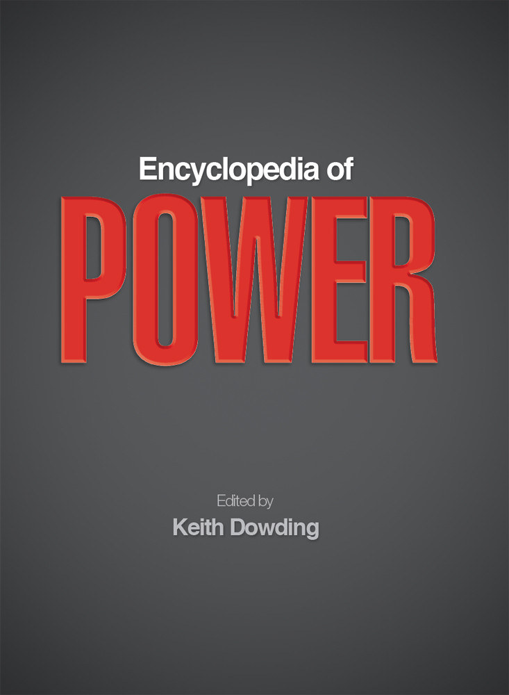 Encyclopedia Of Power Dowding Keith M