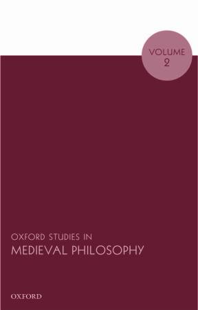 Oxford Studies In Medieval Philosophy Robert Pasnau