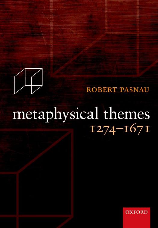 Metaphysical Themes 12741671 Robert Pasnau