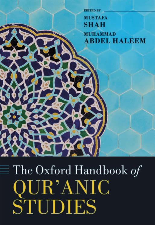 The Oxford Handbook Of Quranic Studies Mustafa Shah M A S Abdel Haleem