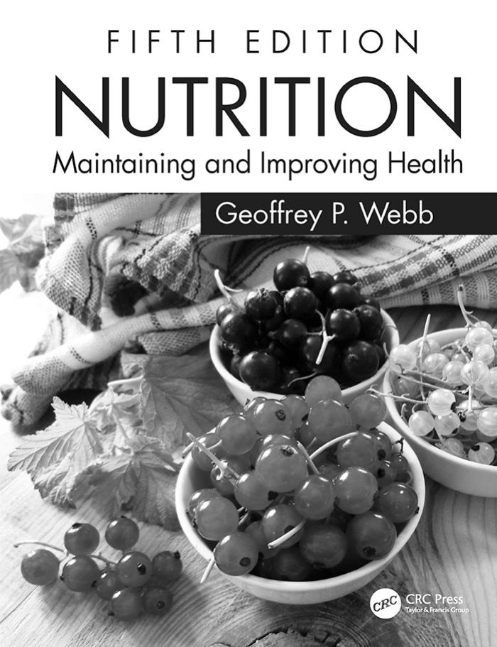 Nutrition Maintaining And Improving Health Geoffrey P Webb