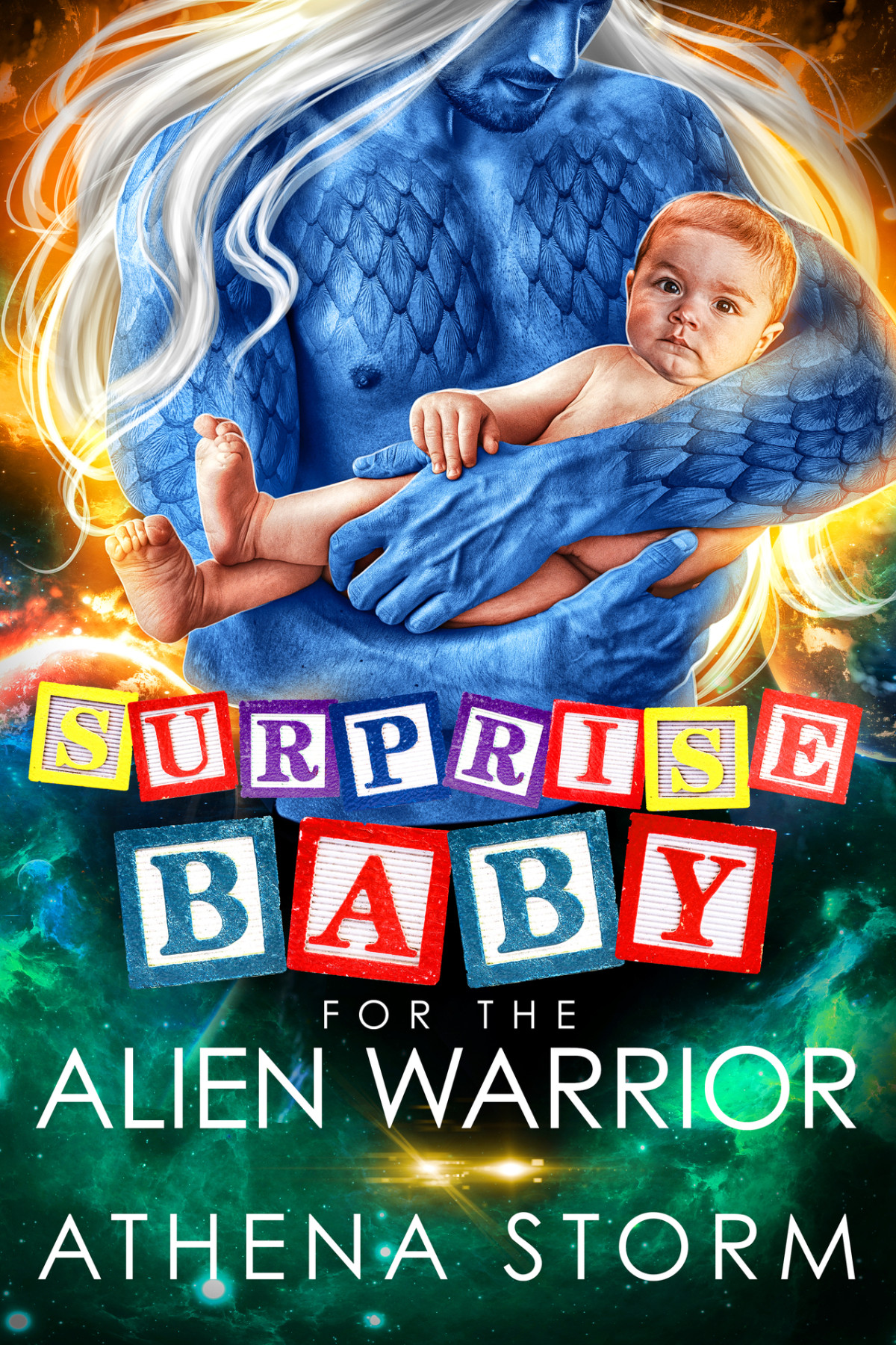 Surprise Baby For The Alien Warrior A Scifi Romance Kaleidian Warrior Dads Athena Storm