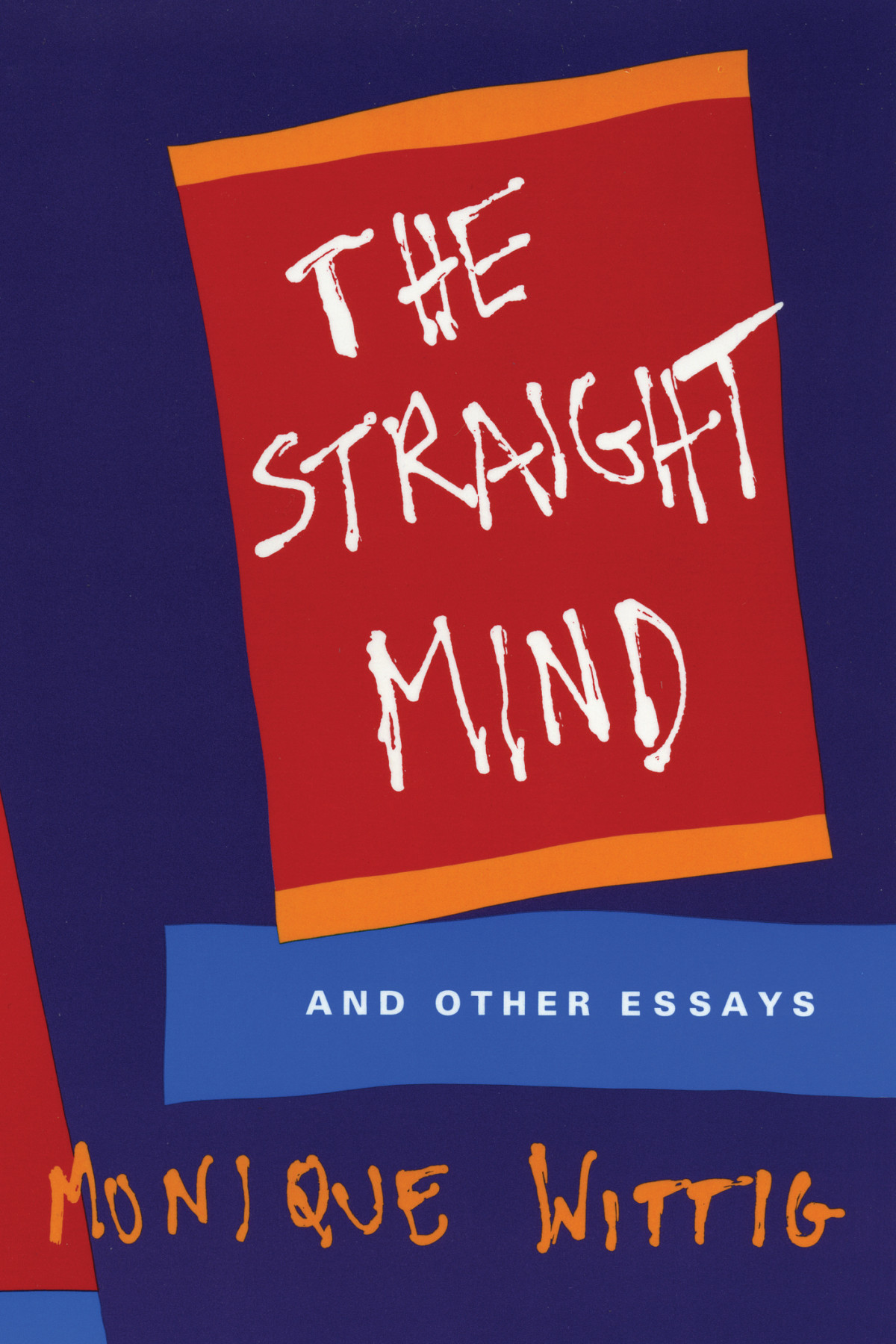 The Straight Mind Monique Wittig