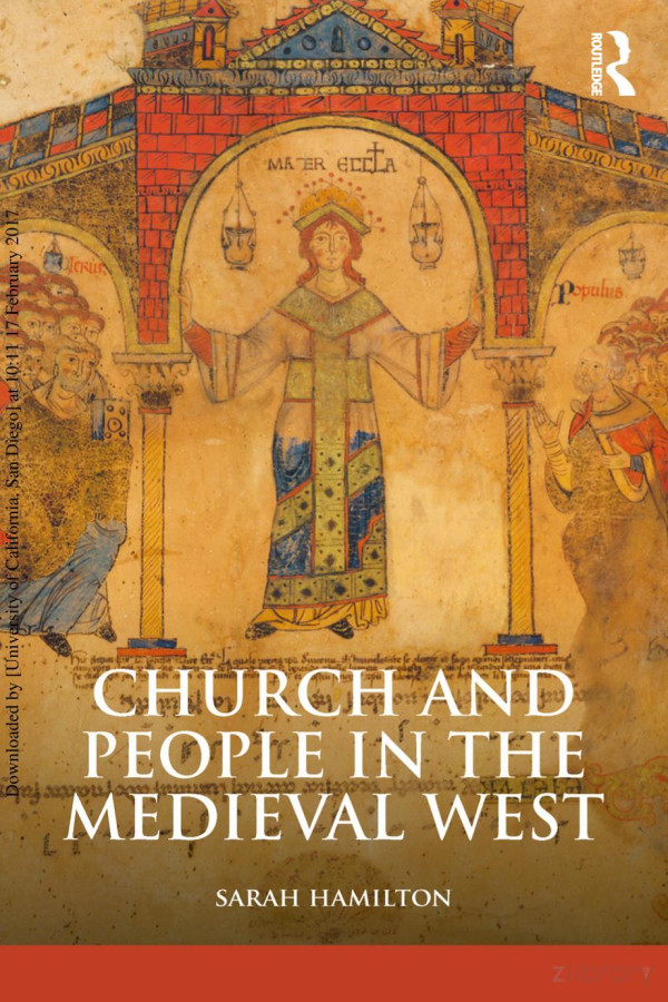 Church And People In The Medieval West 9001200 Sarah Hamilton