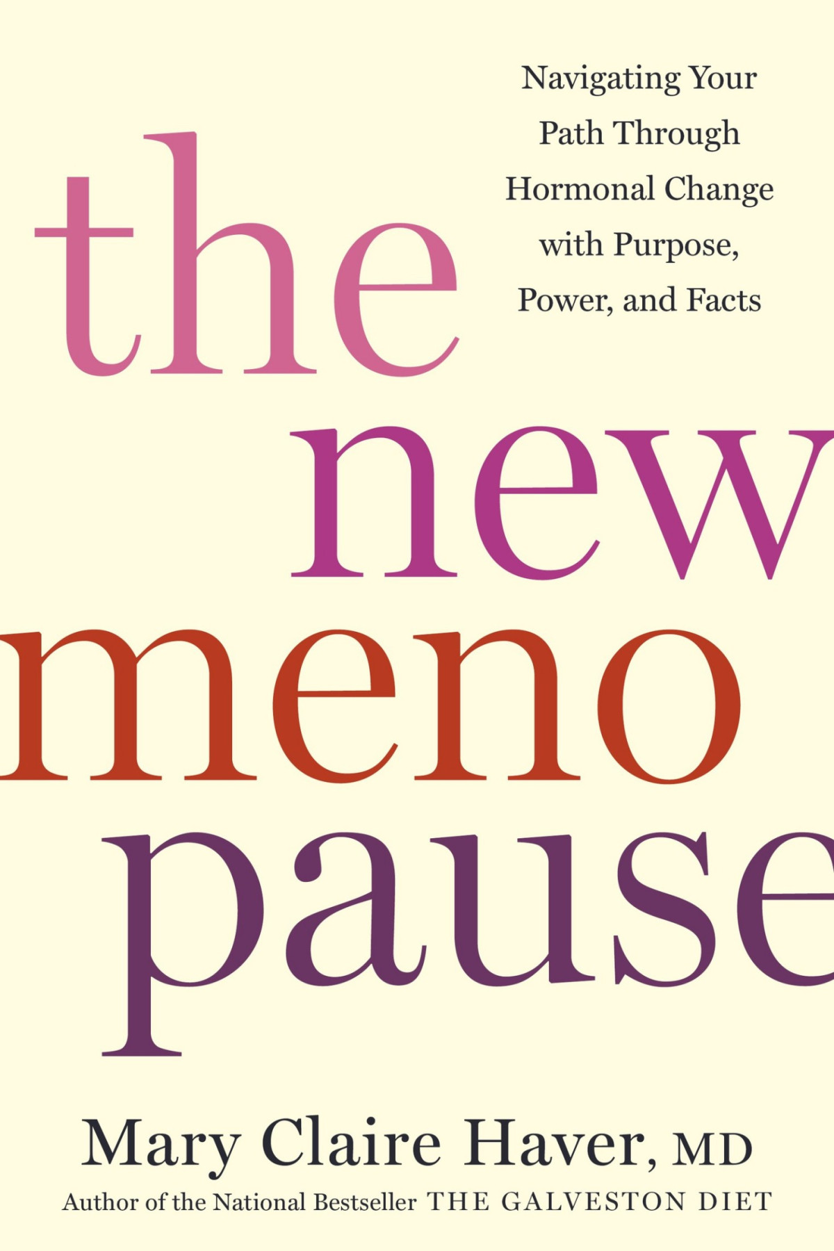 The New Menopause Navigating Your Path Through Hormonal Change With Purpose Power And Facts Md Mary Claire Haver