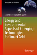 Energy And Environmental Aspects Of Emerging Technologies For Smart Grid Surender Reddy Salkuti Ed Woosong University