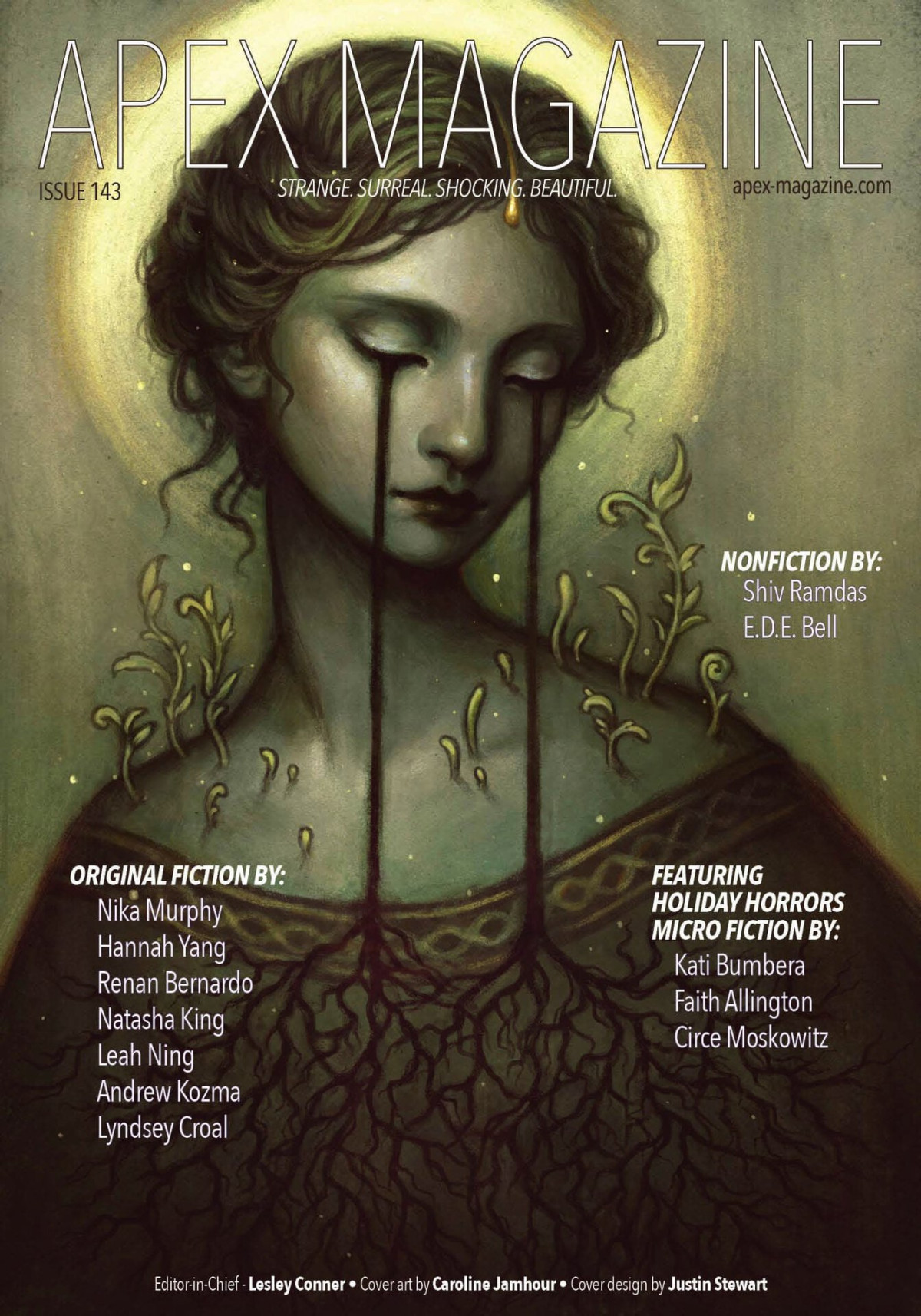 Apex Magazine Issue 143 Royce Eden Croal Lyndsey Kozma Andrew Ning
