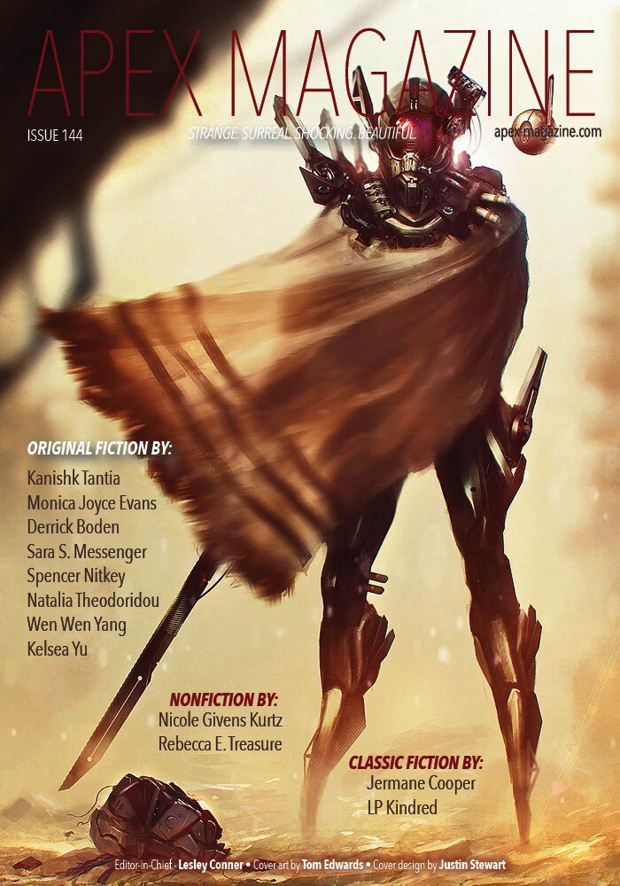 Apex Magazine Issue 144 Kurtz Nicole Givens Yu Kelsea Yang